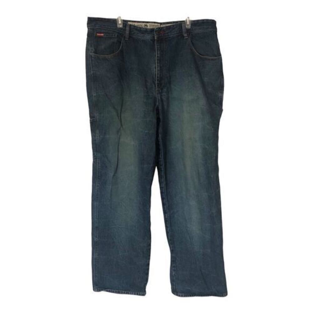 Ecko Unltd 1972 Mens Foundry Fit Carpenter Denim Jeans Blue Size 38 100% Cotton